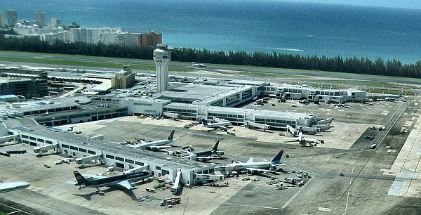 san juan puerto rico map airport