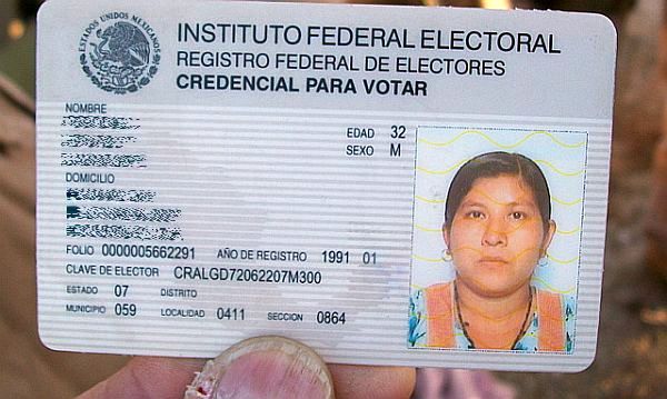 how to get a mexican voter registration card