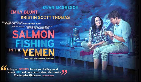 Democrats Abroad Every Tues. Films: 'Salmon Fishing in the Yemen